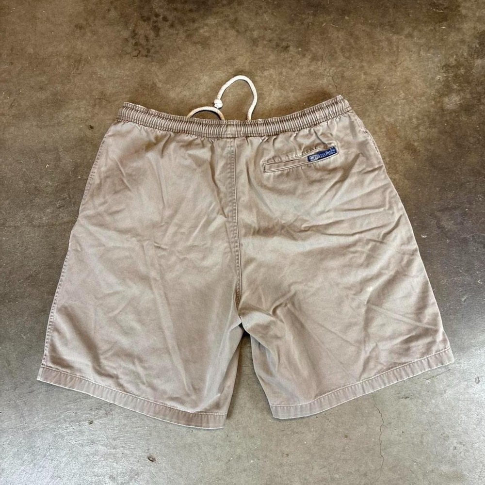 Tan vintage 90s ocean pacific shorts with drawstring waist Men's size large